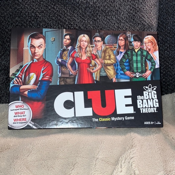 The Big Bang Theory Clue Classic Game - Picture 1 of 5